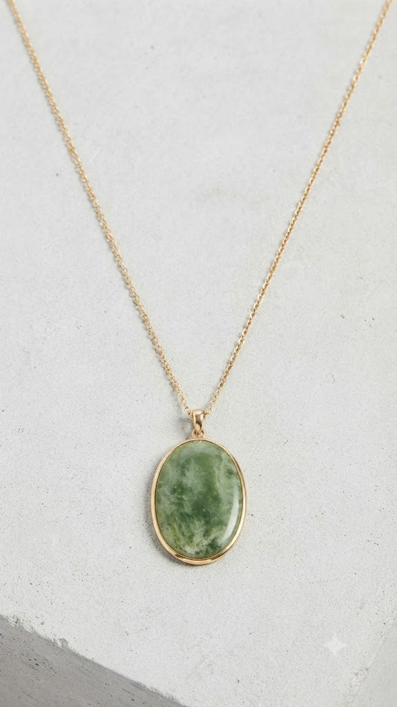 The Ethereal Sage Cabochon Pendant