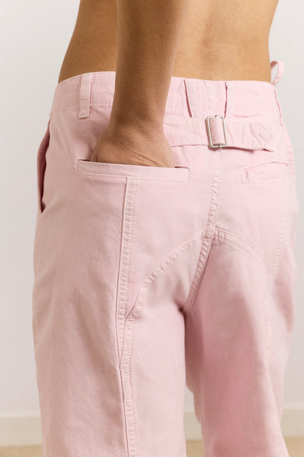 Cove Low-Rise Seamed Crop Pants
