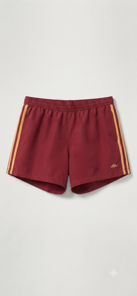 Maroon Trackside Striped Runner