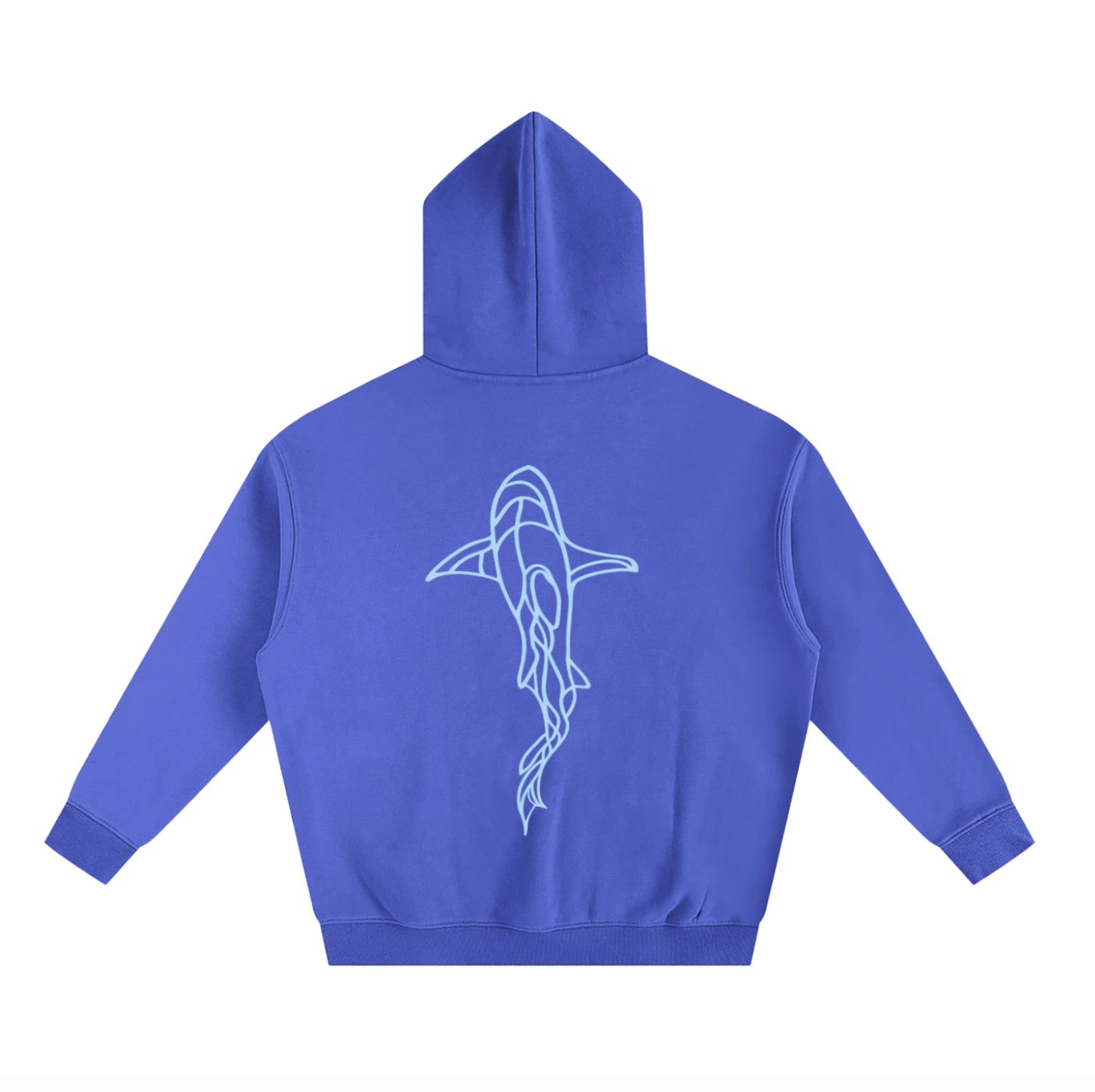 Pacific Blue Wildshore Shark Hoodie