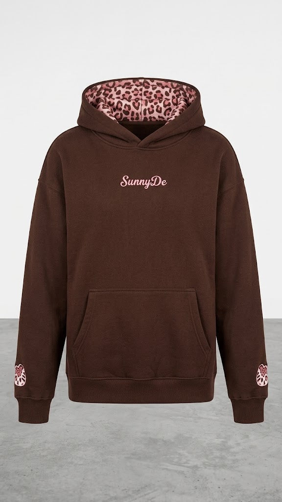 SunnyDe Pink Cheetah Pullover