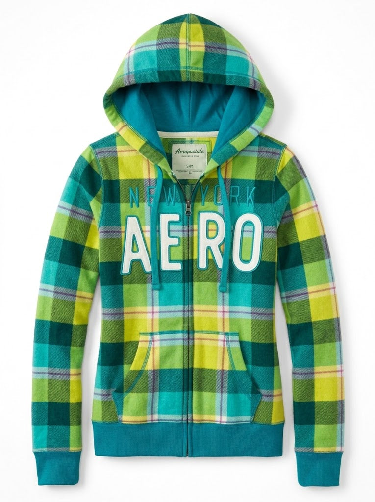 Heritage Plaid Zip-Up