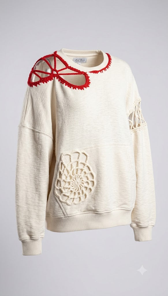 Bespoke Woven-Web Hero Sweatshirt