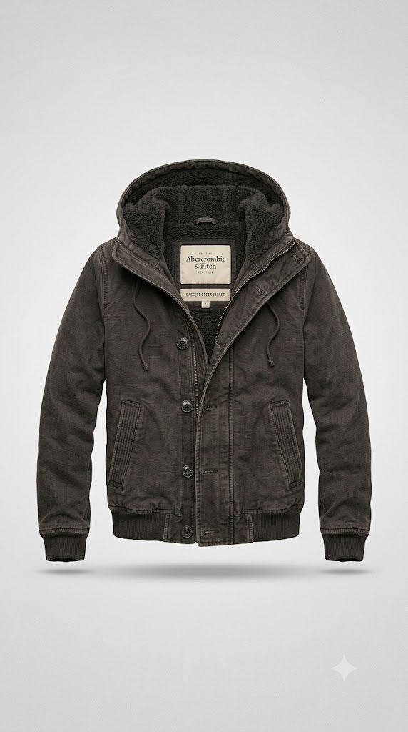 Heritage Sherpa-Trim Duck Canvas Jacket