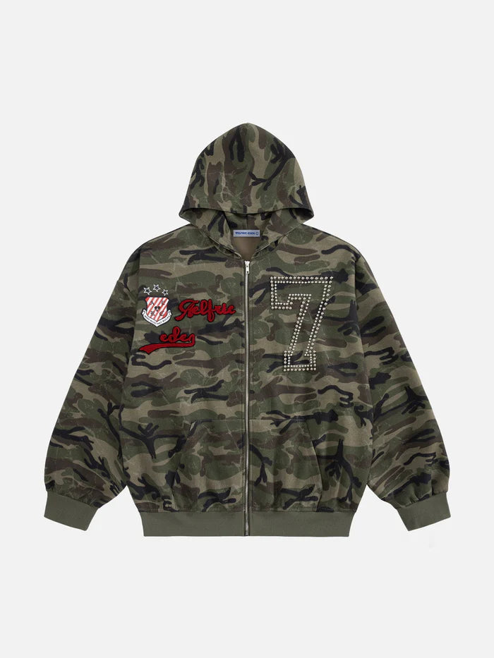 Urban Recon Camo Zip