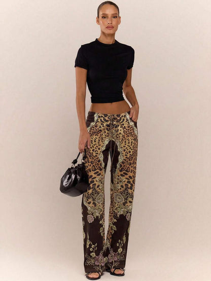 Safari Mirage Lace-Up Trousers