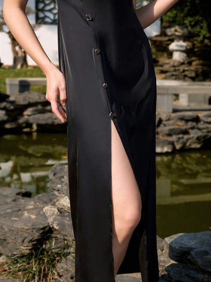 Obsidian Twilight Qipao