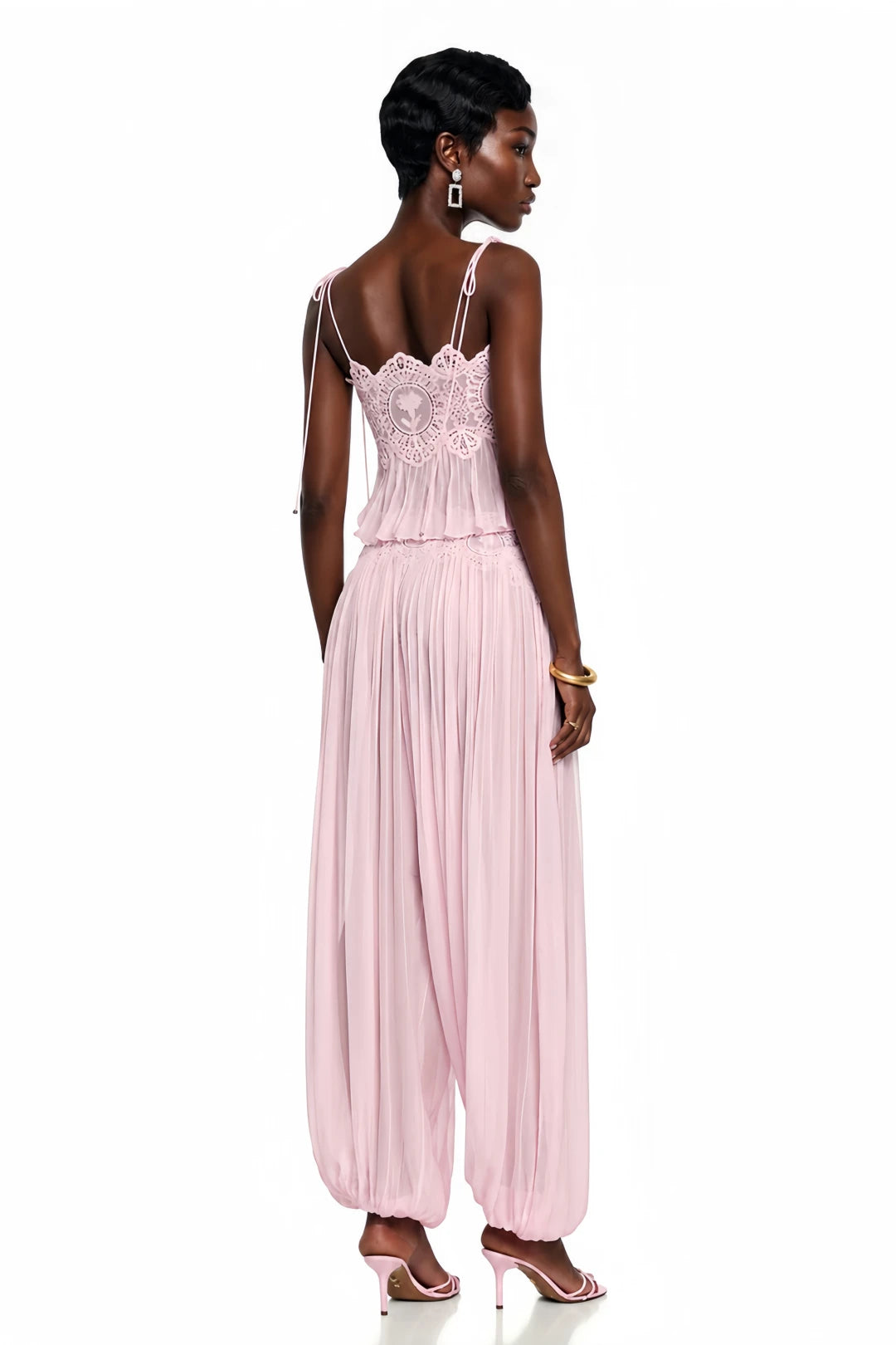 Ethereal Blush Lace Co-ord