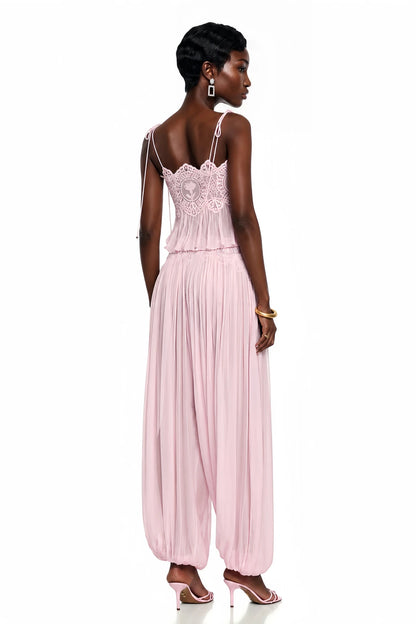 Ethereal Blush Lace Co-ord