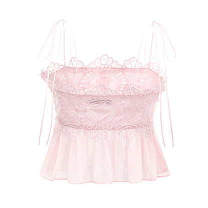 Ethereal Blush Lace Co-ord