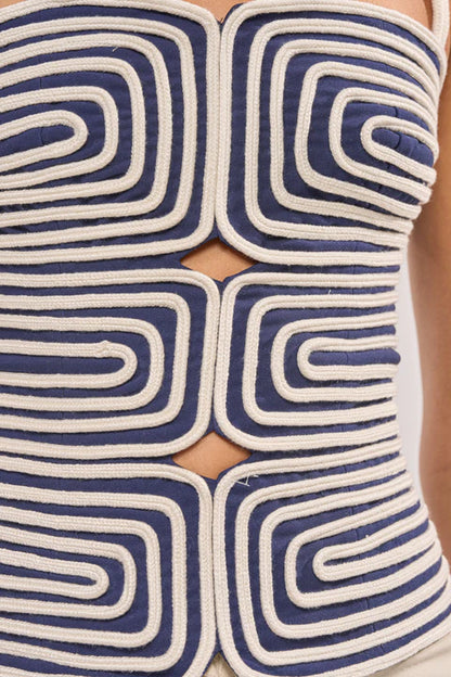 Aura Sculpted Corded Corset