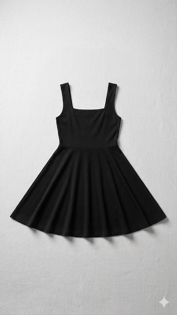 Serene Square-Neck Tank Dress
