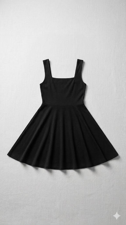 Serene Square-Neck Tank Dress