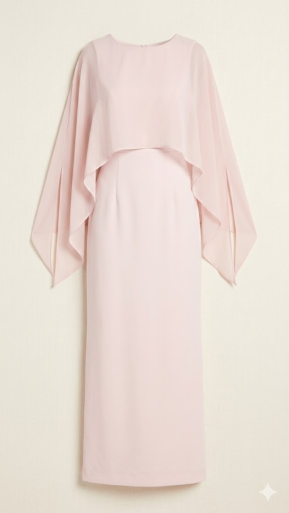 Clara Chiffon Overlay Dress