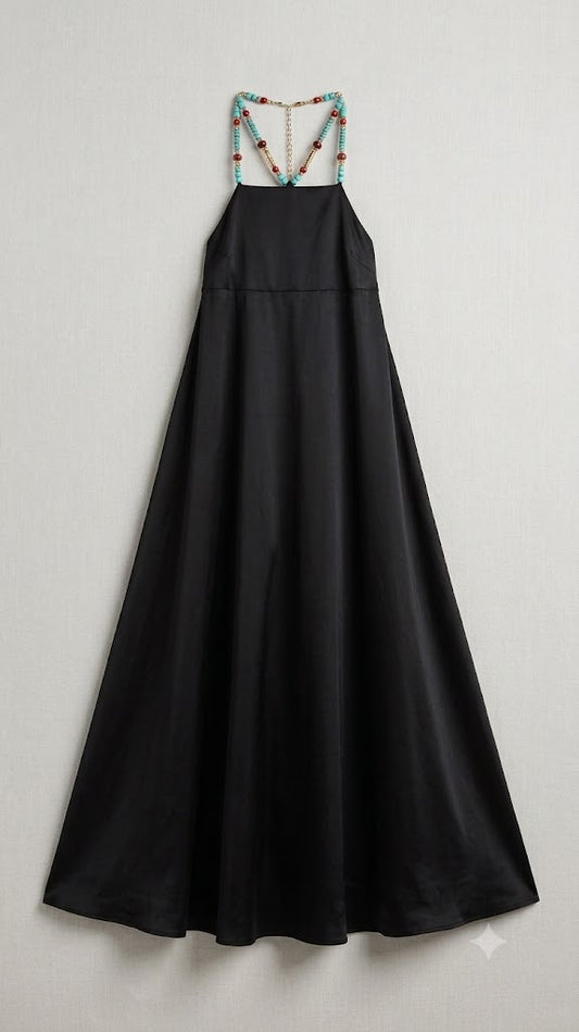 The Sedona Oasis Halter Gown