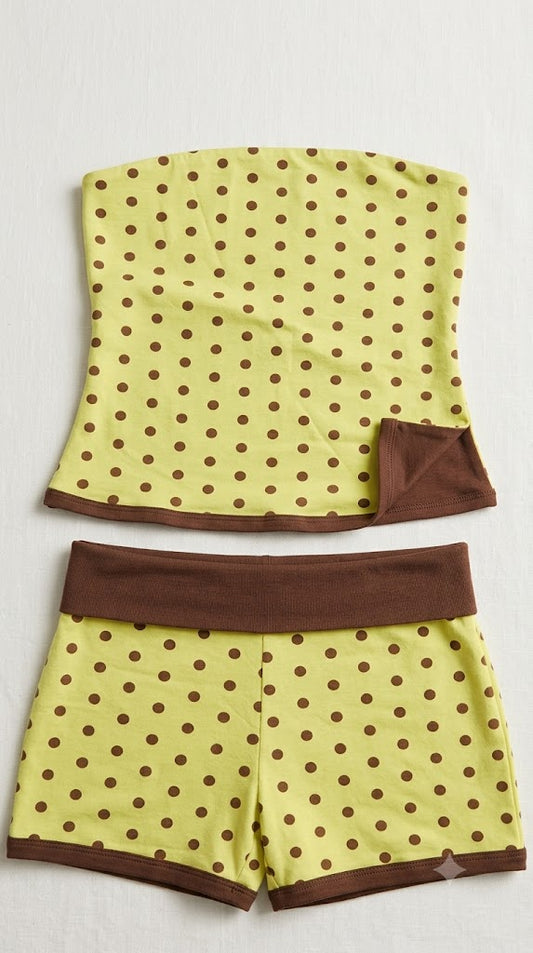 Pin-Up Polka Dot Lounge Set