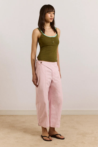 Cove Low-Rise Seamed Crop Pants