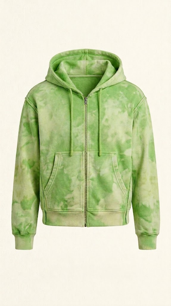 Sun-Faded Zip Hoodie