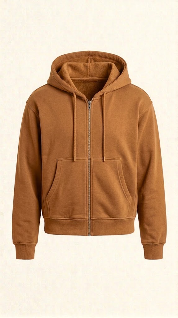 Sun-Faded Zip Hoodie