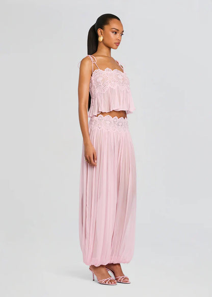 Zaria Flowy Chiffon Lounge Set