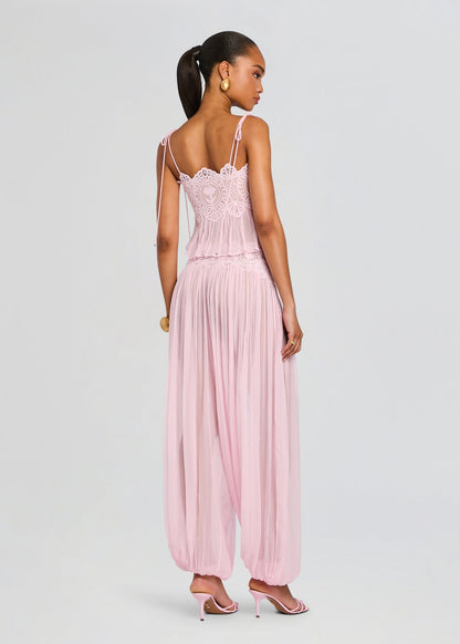 Zaria Flowy Chiffon Lounge Set