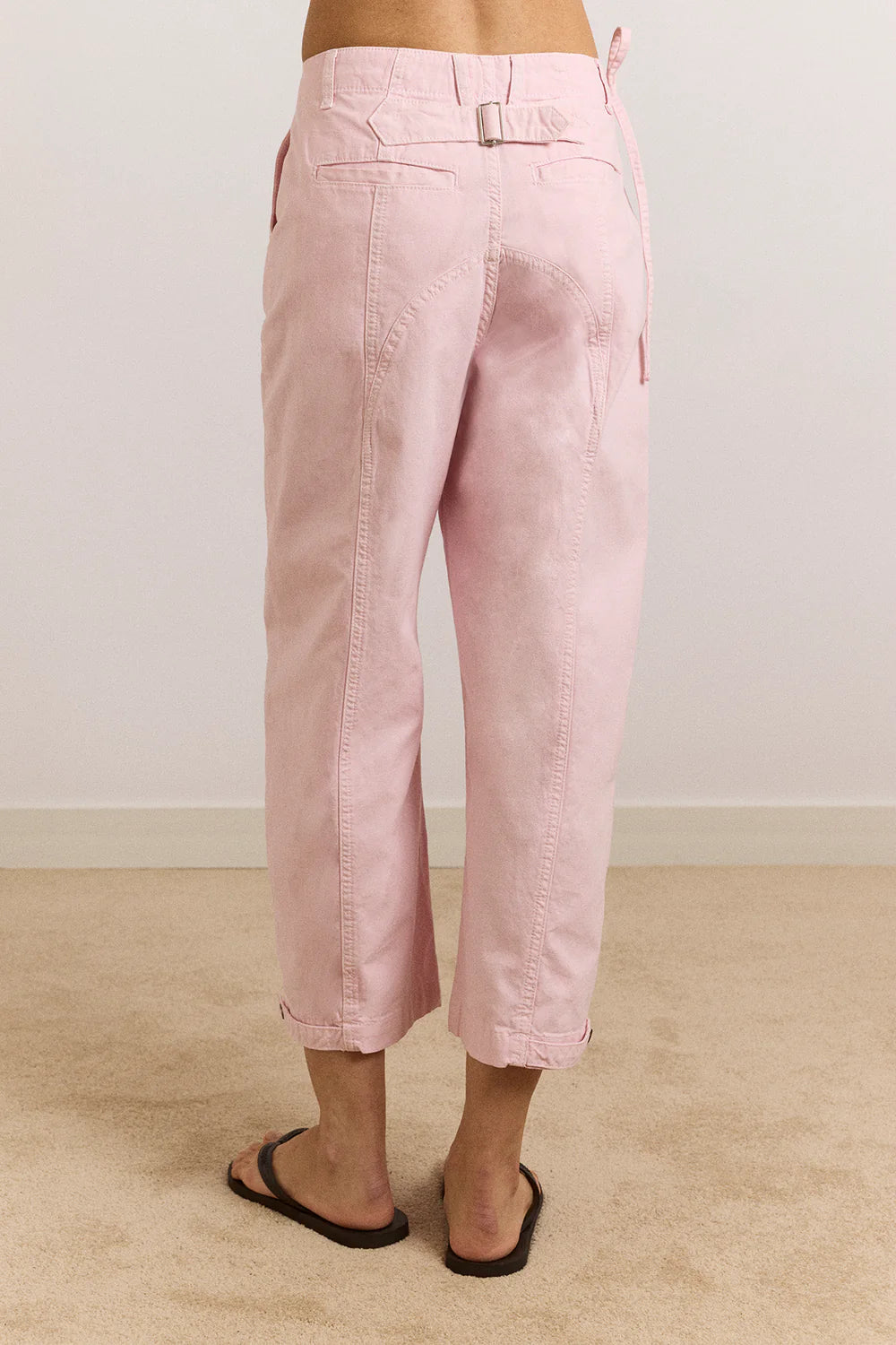 Cove Low-Rise Seamed Crop Pants