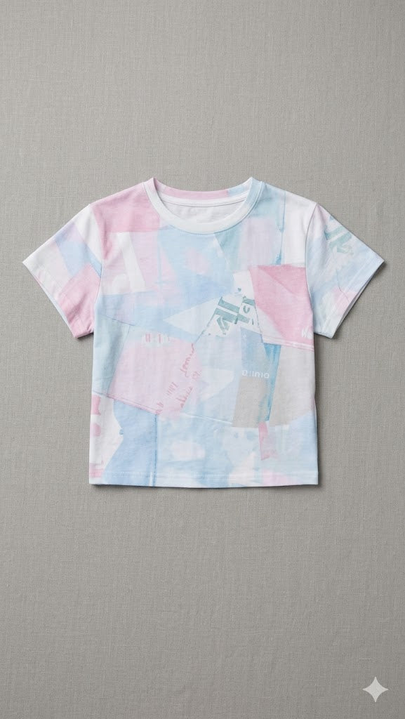 Pastel Patchwork Crop