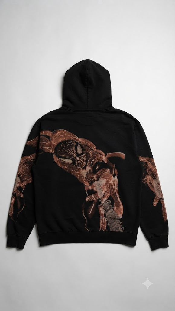 Cinematic Web-Slinger Wraparound Hoodie