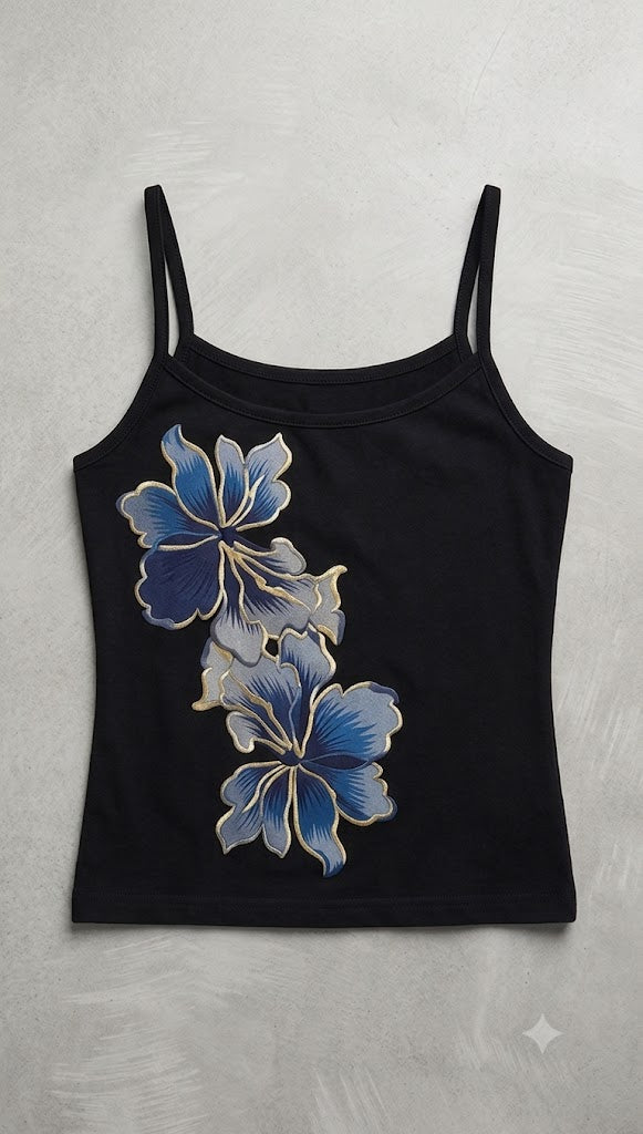 Gilded Flora Camisole Line