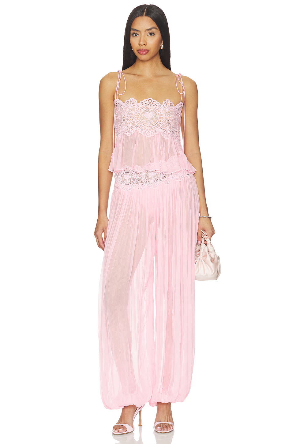Angel Core Sheer Plissé Set