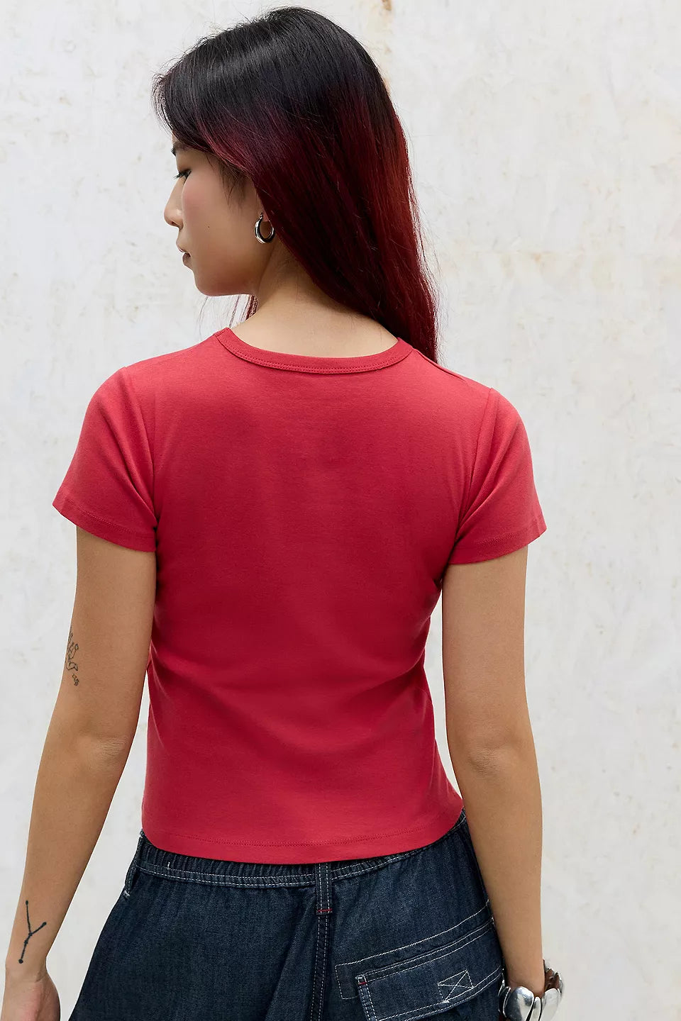 Crimson Retro Spider-Man Baby Tee