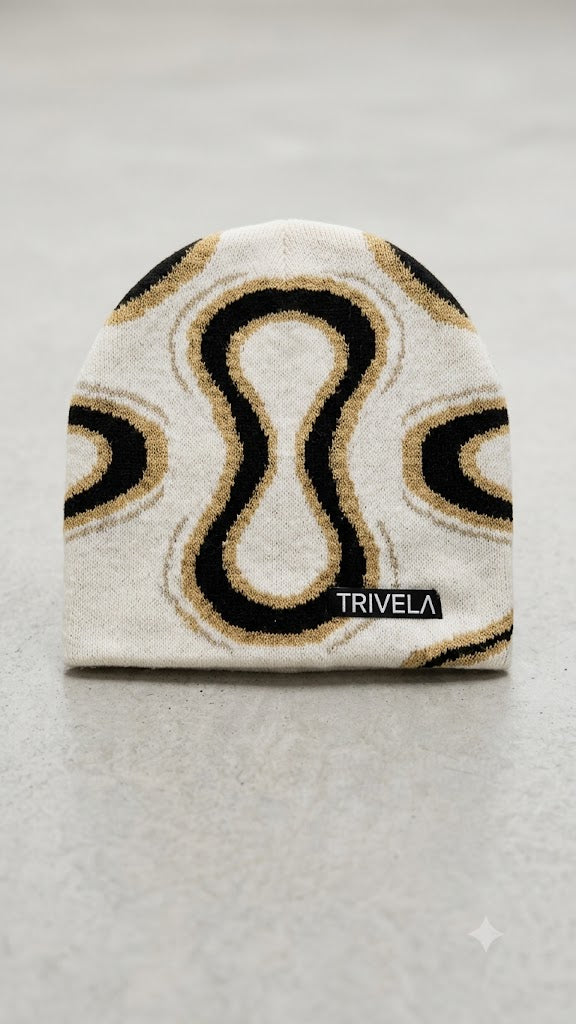 Trivela Retro Line-Art Beanie Collection