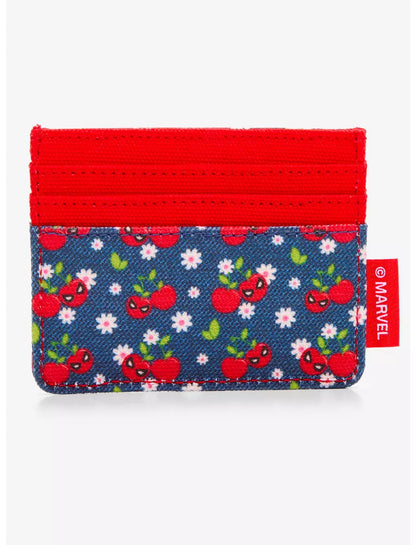 Spiderman Blossom Denim Card Case