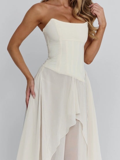 Dreamscape Sheer Layered Maxi Dress