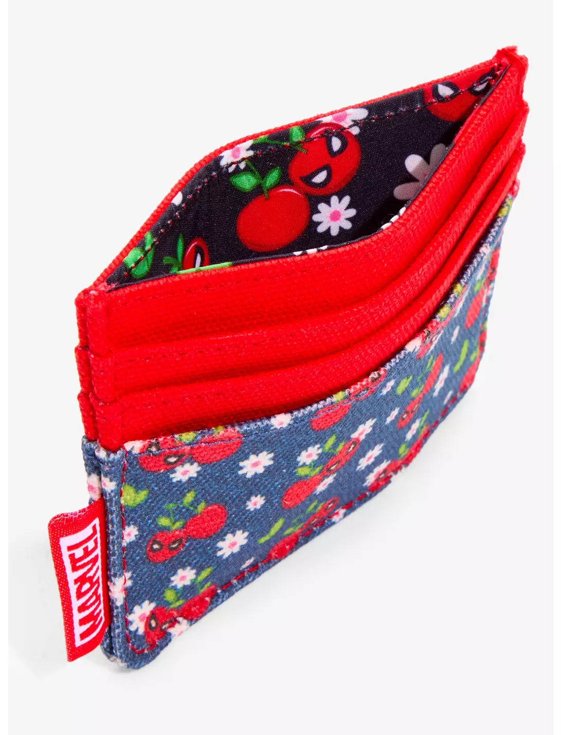 Spiderman Blossom Denim Card Case