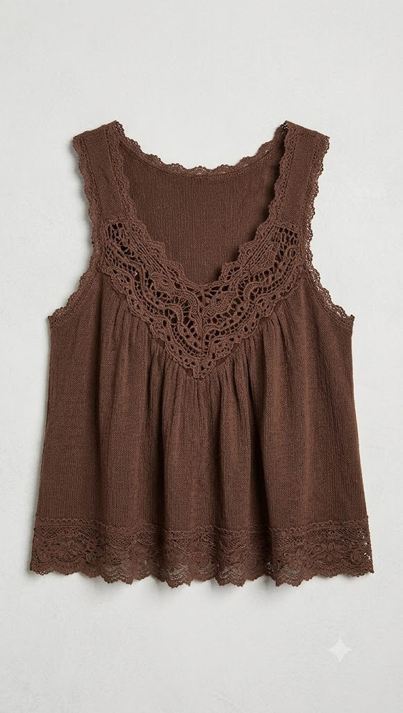 Elysian Crochet Cami