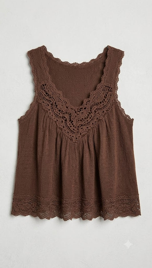 Elysian Crochet Cami