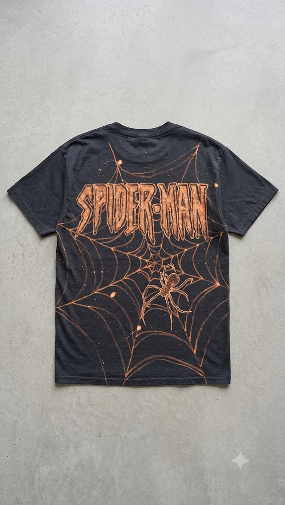 Shadow-Realm Spider Vintage Back-Print