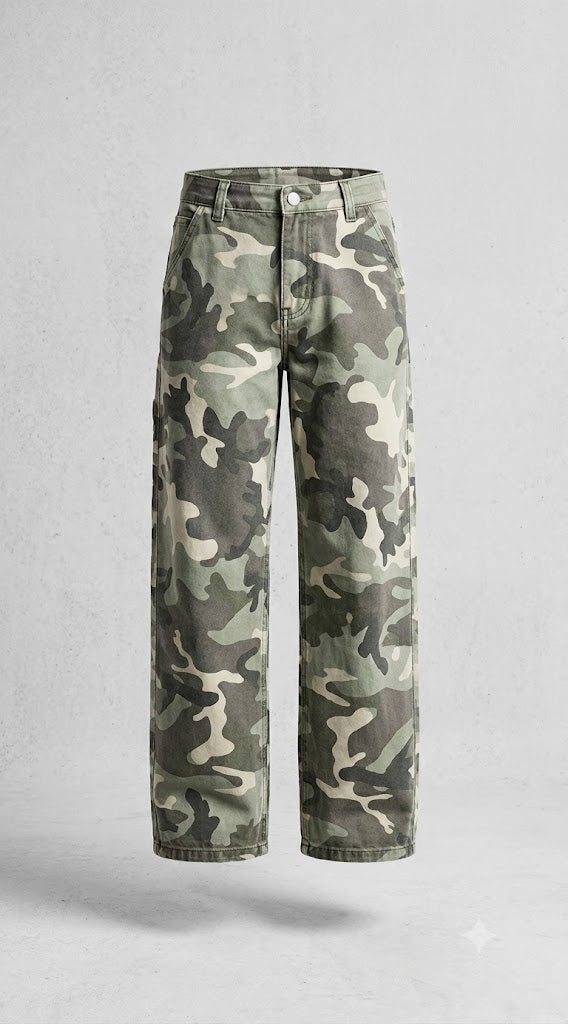 Woodland Camo Utility Pants